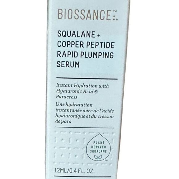 Squalane + Copper Peptide Rapid Plumping Serum - New - Travel Size - Picture 5 of 11